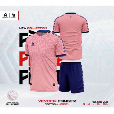 ÁO BÓNG ĐÁ KHÔNG LOGO VEVOCA FANGER